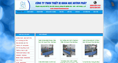 Desktop Screenshot of huynhphatsci.com