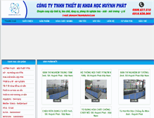 Tablet Screenshot of huynhphatsci.com